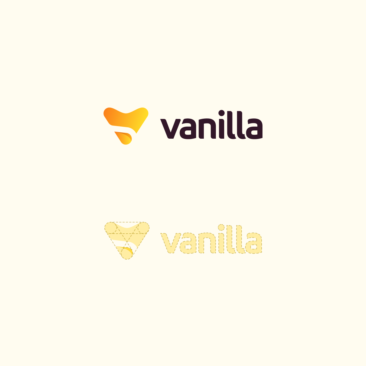 Vanilla logo construction